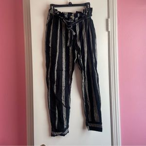 Who What Wear Striped Pants